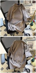 Men’s Streetwear Distressed Hole Safety Pin Tee Oversized Hip Hop Punk T-Shirt