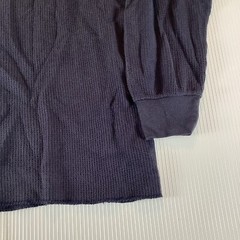 Fruit Of The Loom Mens T Shirt Size XL Long Sleeve Henley Solid Pullover Casual