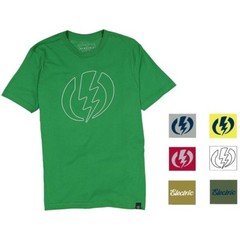 NEW Electric Visual Volt Mens S,M,L,XL,XXL Snow Skate Cotton Tee Shirt Msrp$22