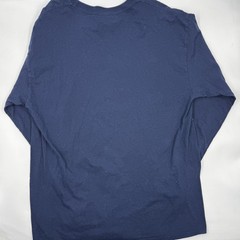 Gildan Shirt Mens L Blue Long Sleeve SJ Alumni Graphic Heavyweight Cotton