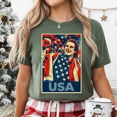 Men’s Hockey USA Golden Goal Jack Hughes Gift Idea Hope Parody T Shirt