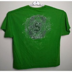 Gildan Heavy Cottton Summit Tree Stand Hunting T-Shirt. Men’s XXL. Green