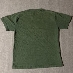 Mens INDIOS BY SIAMARMOLA Green Costa Rica Hand Sewn T Shirt Sz M