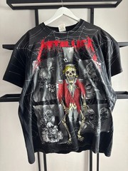 Metallica Vintage 1992 Pushead Ringmaster All Over Print T-Shirt