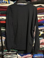 American By Birth Biker By Choice Long Sleeve T-Shirt Black Mens 3XL USA Eagle