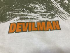 Devilman Japan Anime Manga Anvil Vintage Novelty Tee T Shirt Size L Made In USA