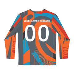 CUSTOM Name & Number Moto Jersey Riding Shirt