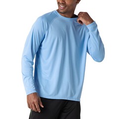 Men’s UV Protection Shirts Golf Tees Sun Block T-Shirts Long Sleeve Fishing Tops