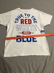 Way To Celebrate! Patriotic Men’s Graphic T-Shirt Size XL