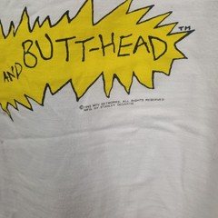 Beavis And Butthead Vintage 90s MTV Cartoon Promo Shirt Large Funny Grunge Rock