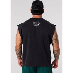 Men’s Summer Oversized Cotton Tank Top Sleeveless T-Shirt Sport Gym Casual