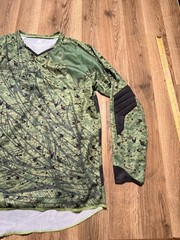 Exxact Racing Shirt Men’s Size Large Green Black Athletic Wear Jersey
