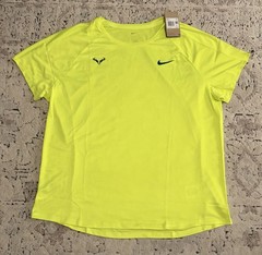 Nike Rafa Nadal Dri-Fit Challenger DV2887-702 Tennis Volt Shirt Top Men’s Sz XXL