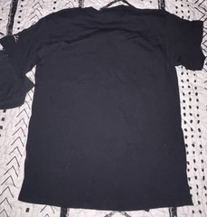 Zion Rootswear Men’s L Black Johnny Cash Graphic Logo Cotton Crew Neck Tee