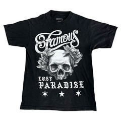 Famous Stars and Straps Lost Paradise Graphic Tee Shirt BlackSize Medium