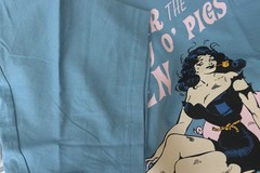 NOS Vintage 2001 Moonbeam McSwine Graphic Comic Book Tee Graphitti T Shirt XL