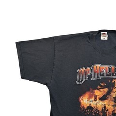 UP HELLY AA T Shirt XL Men’s Black Vintage Shetland Fire Festival Viking Graphic