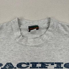 Vintage Ivy Crew Shirt Size Large Grey Single Stitch Fishing Tag And Release 90s
