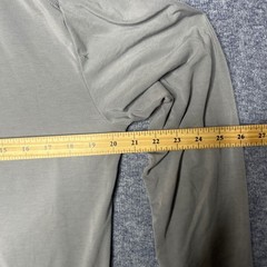 Free Fly Men Bamboo Henley Shirt Bundle Long Sleeve Gray Charcoal Size Medium