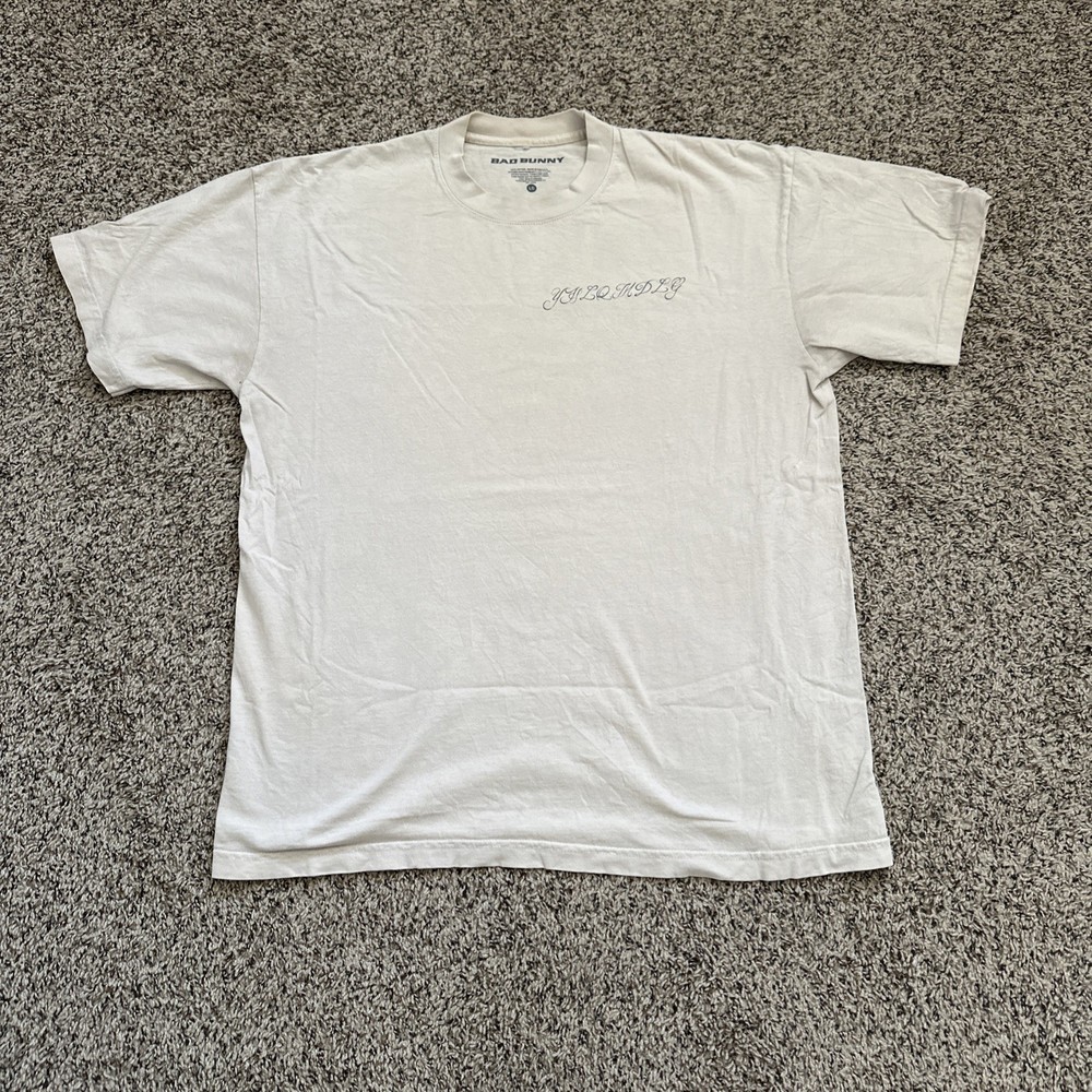 Bad Bunny Y.H.L.Q.M.D.L.G T-Shirt (L) Official Merch