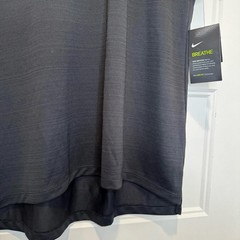 Nike Black Running Men’s Dri-Fit Miler Flash Short Sleeve Tee Shirt Size XL NWT