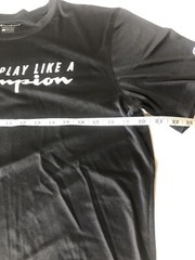 Champion Double Dry T-shirt Men size Large Black