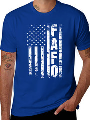 FAFO American Flag Graphic T-Shirt
