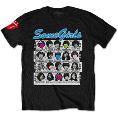 The Rolling Stones Some Girls Album T-Shirt Black New