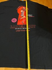 large T Shirt Men’s Size 5XL lady of the night sexy girl