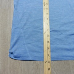 GREYSON Mens M MEDIUM GUIDE SPORT T SHIRT=BAREBONE=PERFORMANCE GOLF TEE BLUE