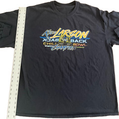 2020 2021 Kyle Larson Chili Bowl Back to Back Champion Long Sleeve Shirt KLR XL