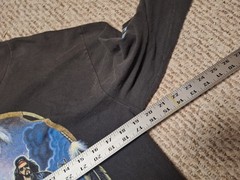 Vintage 90s Easyriders Wolf Biker Shirt Long Sleeve Motorcycle M Nature Native