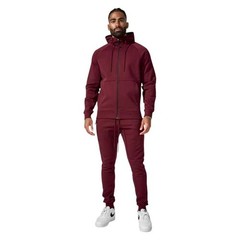 Jordan Craig Fleece Zipper Men’s Hoodie Wine 8890H-WINE