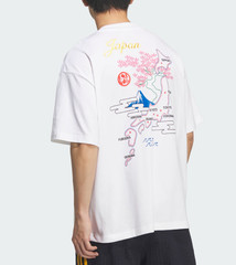 adidas Originals Japan Short Sleeve Shirt White KR3675 J-XS~J-5XL new from japan
