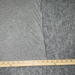 7 for all Mankind Mens Size L Gray Henley Modal Silk Blend Tee