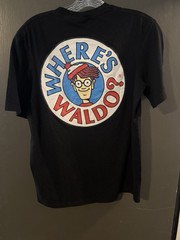 Where’s Waldo 2 Sided T-shirt Small
