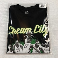 Dream City Milwaukee 2021 Champions Basketball NBA Mens T-Shirt Sz L Black
