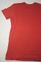 Adidas Performance Tee Red Short Sleeve T-Shirt Cotton/Polyester Size L