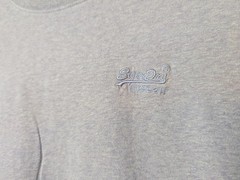 Superdry Lavender Embroidered Logo Tee
