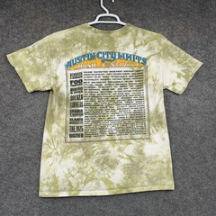 Austin City Limits Music Festival Shirt Mens Large Green 2023 Tie Dye Tee