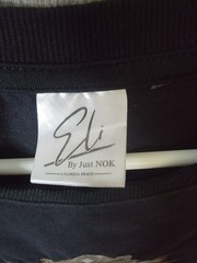 Eli By Just NOK FAUX LEATHER LION Black SHIRT, Would Fot Best A Size Mens Medium