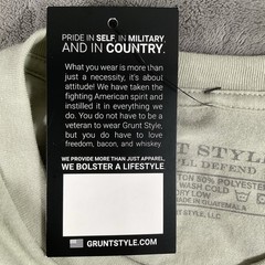 Grunt Style Mens XL Light Olive Green T-Shirt Join Or Die Graphic New W/Tags