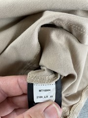 Cuts Clothing Elongated T Shirt Men Medium / S Tall Desert Beige Crew Neck Tee