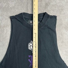 WWE Darc Sport Undertaker Men’s L Muscle Tank Top Black Limited Edition Cut Off*