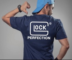 NEW Glock Men’s Big Logo t-shirt tee Bella and Canvas shirt gun gift