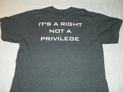 Men’s XL Gray Grey T-shirt 2nd Amendment Minnesota Gun Rights – Cotton Blend