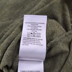 Lucky Brand Henley T-Shirt Mens Medium Green Short Sleeve