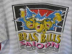 Vintage Brass Balls Saloon Men’s T-Shirt Size XL Ocean City MD