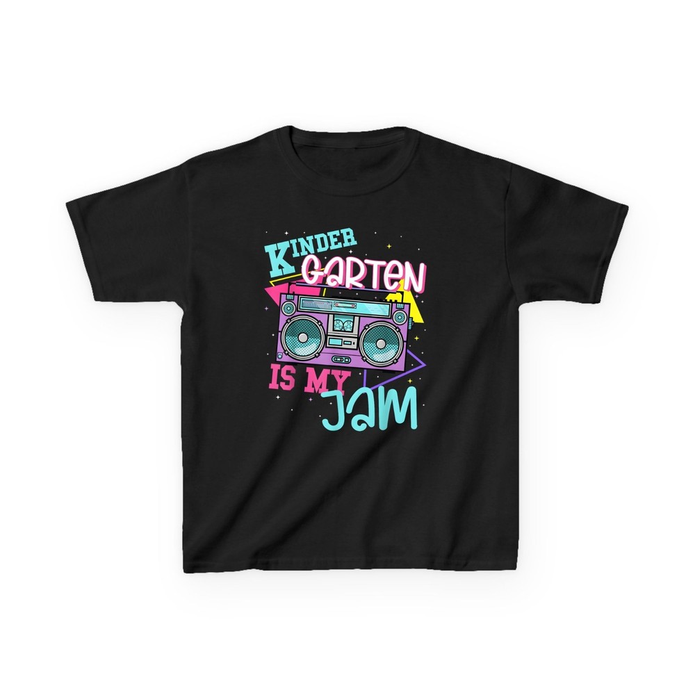 Kindergarten Is My Jam Cute 80s 90s Teacher T-Shirt