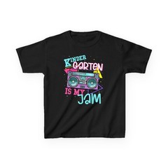 Kindergarten Is My Jam Cute 80s 90s Teacher T-Shirt